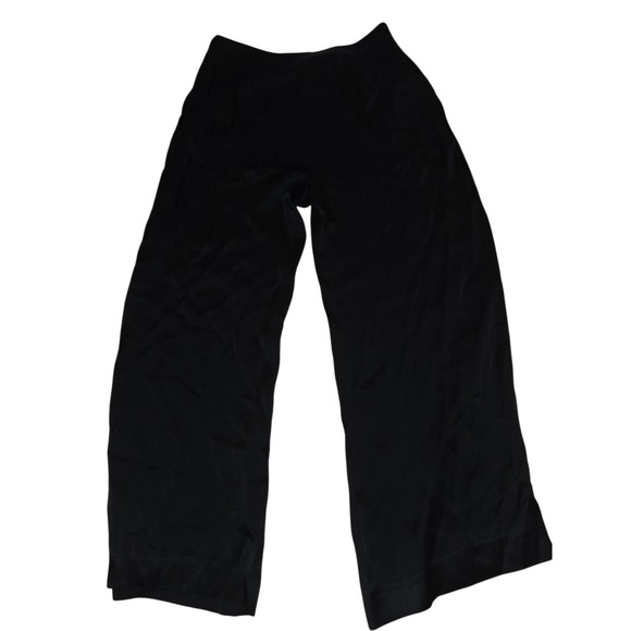 St John Pants 6 Blue Pleated Side Zip‎ Dress Pants Wide-Leg - Picture 12 of 15